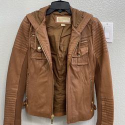 Michael Kors Leather jacket XS