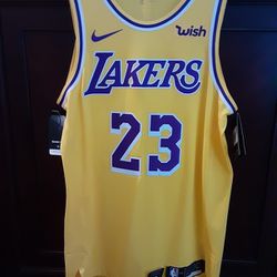 lebron lakers jersey authentic
