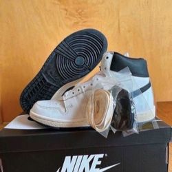 Nike Jordan Air Ship PE SP A Ma Maniere White Black Size 6.5 Men’s/ 8 Womens DX4976-100 Brand New