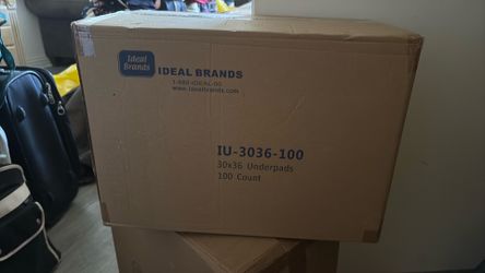 Ideal brands 30X36 underpads 100 count
