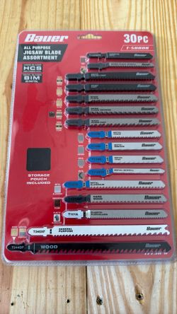 Bauer All Purpose Jigsaw Blade Assortment 