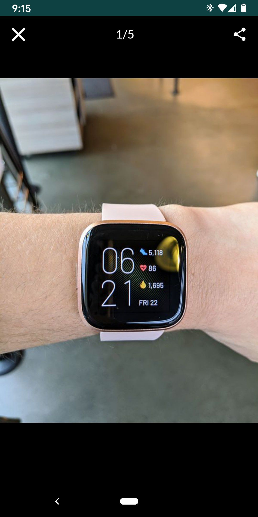 Versa 2 Fitbit smartwatch