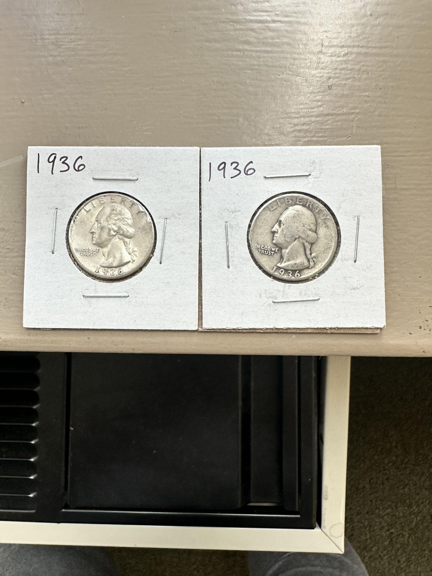 1936 U.S. QUARTER COLLECTOR COIN 