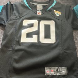 Jaguars Jersey Size 4t