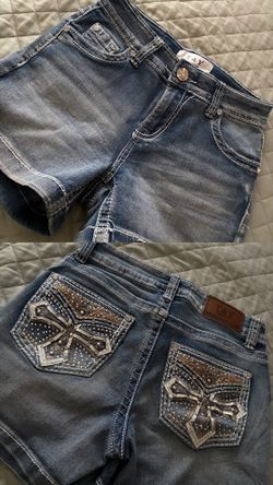 rhinestone shorts