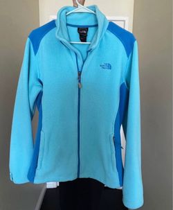 Blue northface jacket
