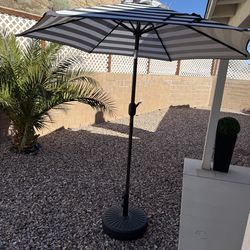 Umbrella with stand