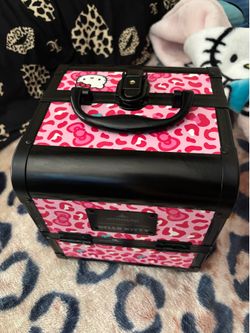 Hello kitty makeup travel case