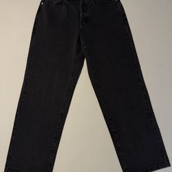 OBEY Clothing Men’s Classic Baggy Denim Jeans Faded Black Brand New BNWT DS