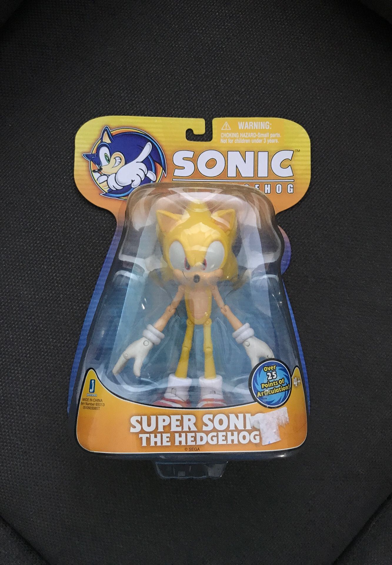 Sonic The Hedgehog Super Sonic Jazwares Action Figure