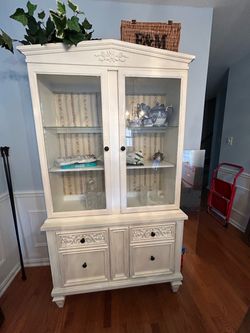 Cabinet Hutch Glass