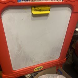 Crayola Wipe Board/chalk Board $5