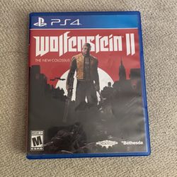 Wolfenstein 2 for PS4