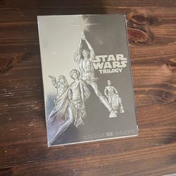 Star Wars trilogy DVDs