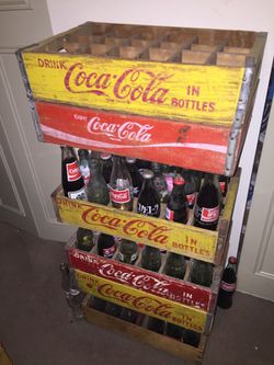 Vintage Coca-Cola cases make reasonable offer for bottles