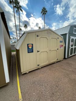 HOA FRIENDLY SHED! Huge 12x24 storage
