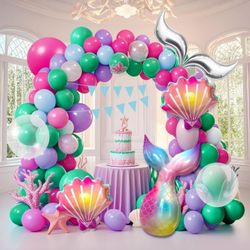 Mermaid Balloon Kit