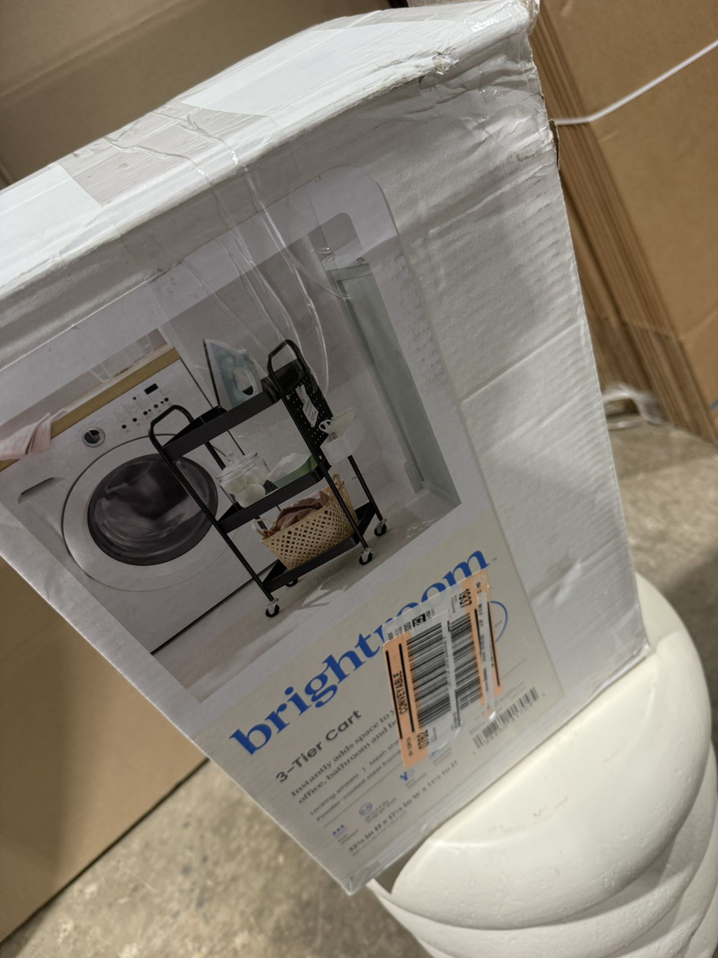 3 Tier Metal Utility Cart