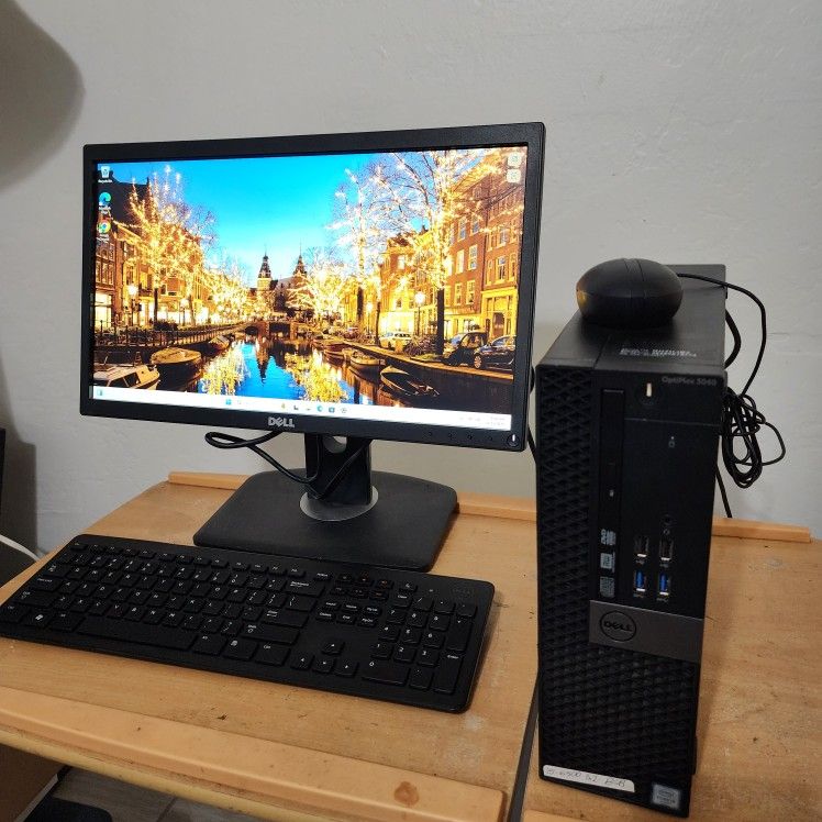 Dell Optiplex 3040 SFF desktop Computer
Intel core i5-6500 @ 3.2 Ghz
Windows 11 Pro. Microsoft office installed 250GB SSD SSD
16GB RAM
** NO TRADES