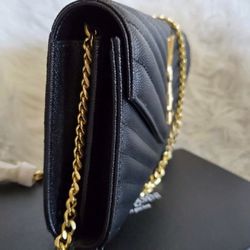 Black Caviar Crossbody Bag New In Box