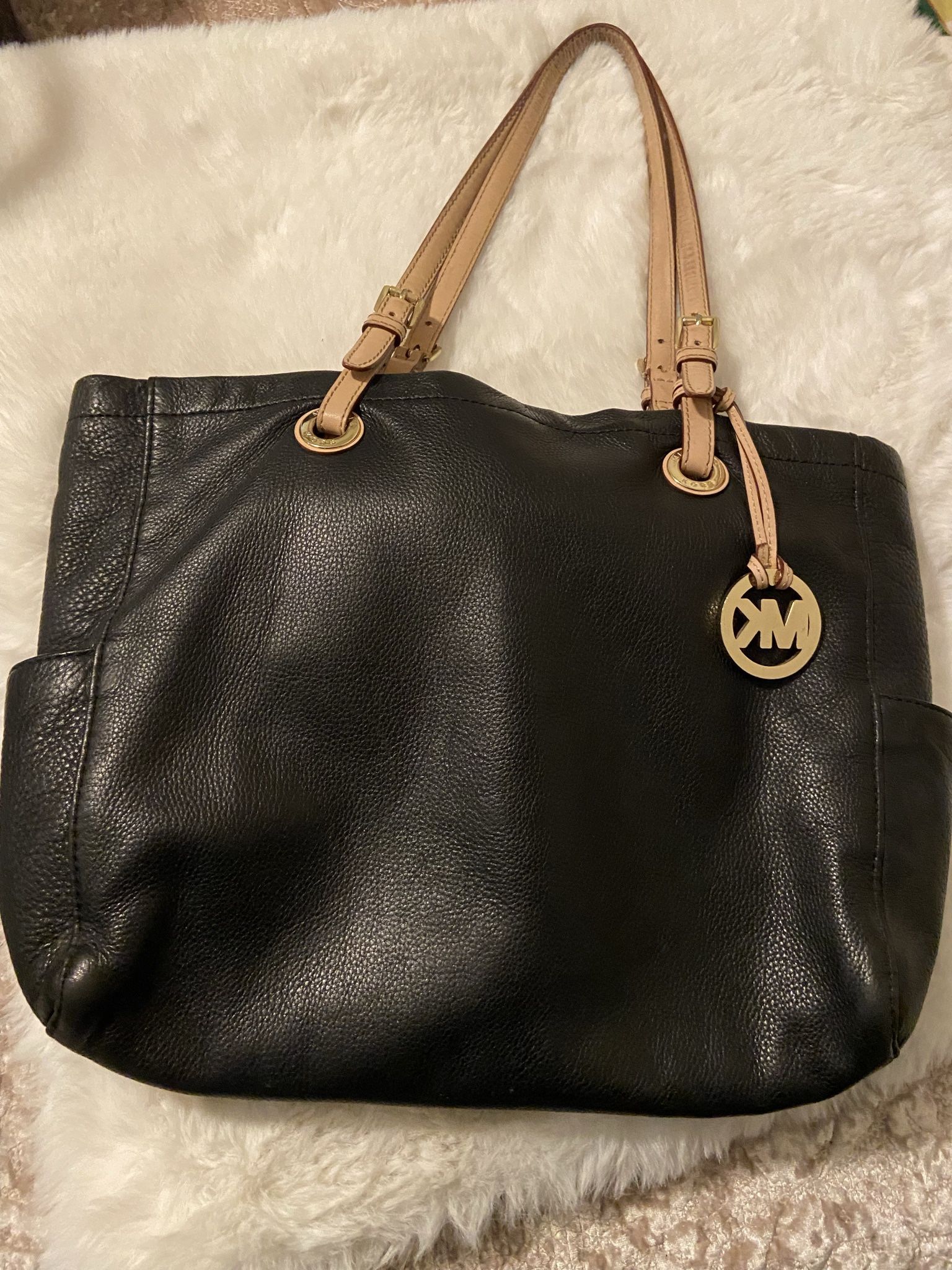 Michael Kors All Leather Tote Bag