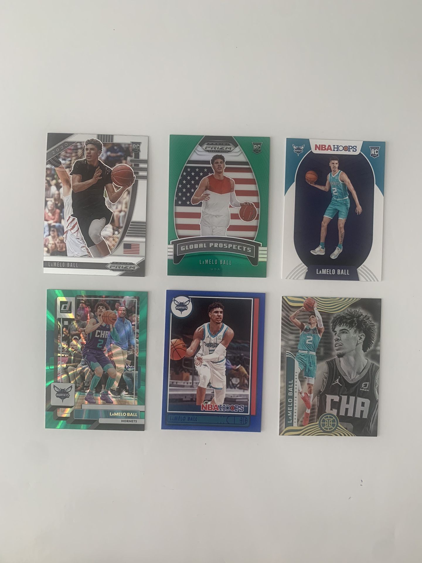 6 LaMelo Ball Rookie & 2nd Year Basketball Cards for Sale in Brea, CA