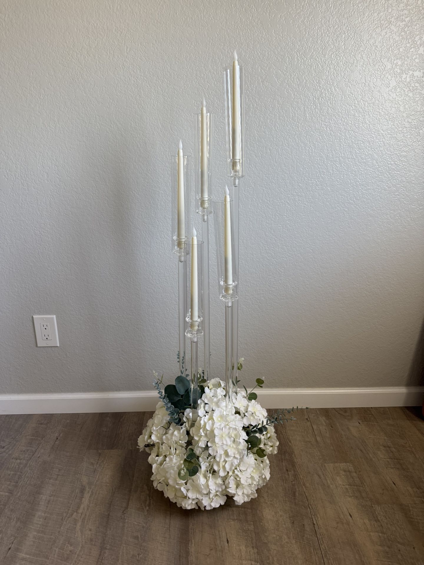 Acrylic Candelabra 