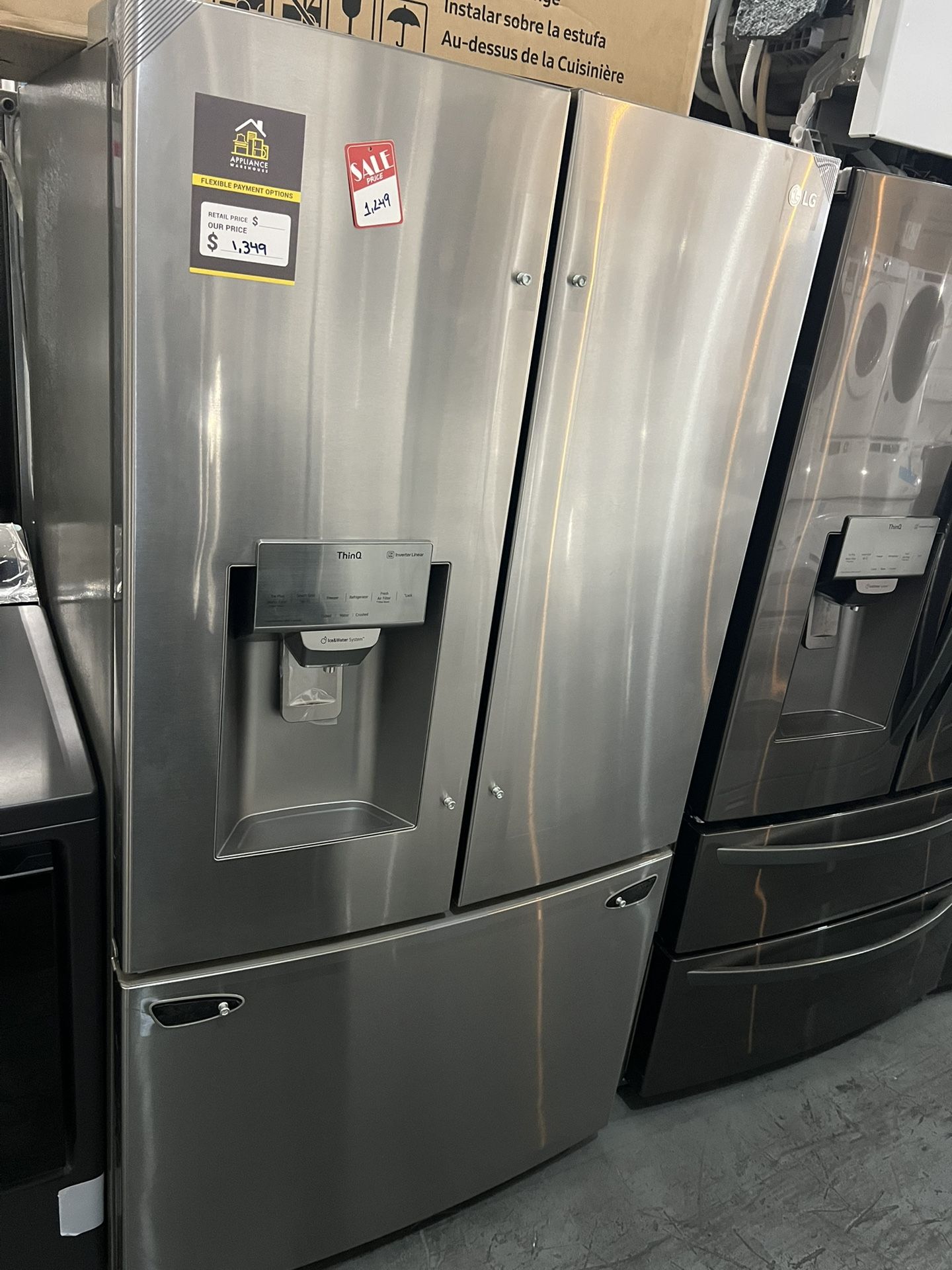 LG  Smart Thin Q French Door Dual Ice 