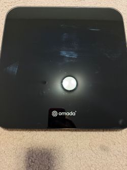 Brand New Omada Smart Scale — Black Glass, Auto-Syncs to App, No WiFi Needed