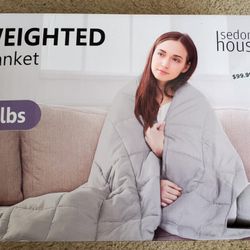 Sedona House Weighted Soft Blanket 20lbs NEW