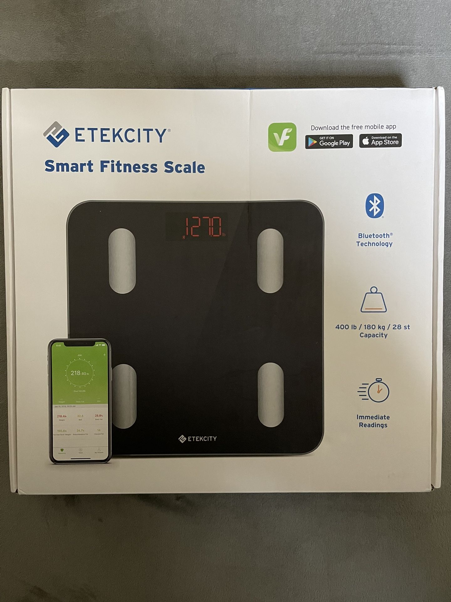 Premium Digital Body Weight Scale Smart Bluetooth Body Fat BMI Fitness Scale NEW