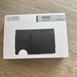 Carbon Fiber 3k Ridge Wallet Mag Safe