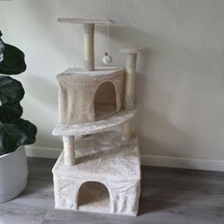 Cat Tree House 47”H