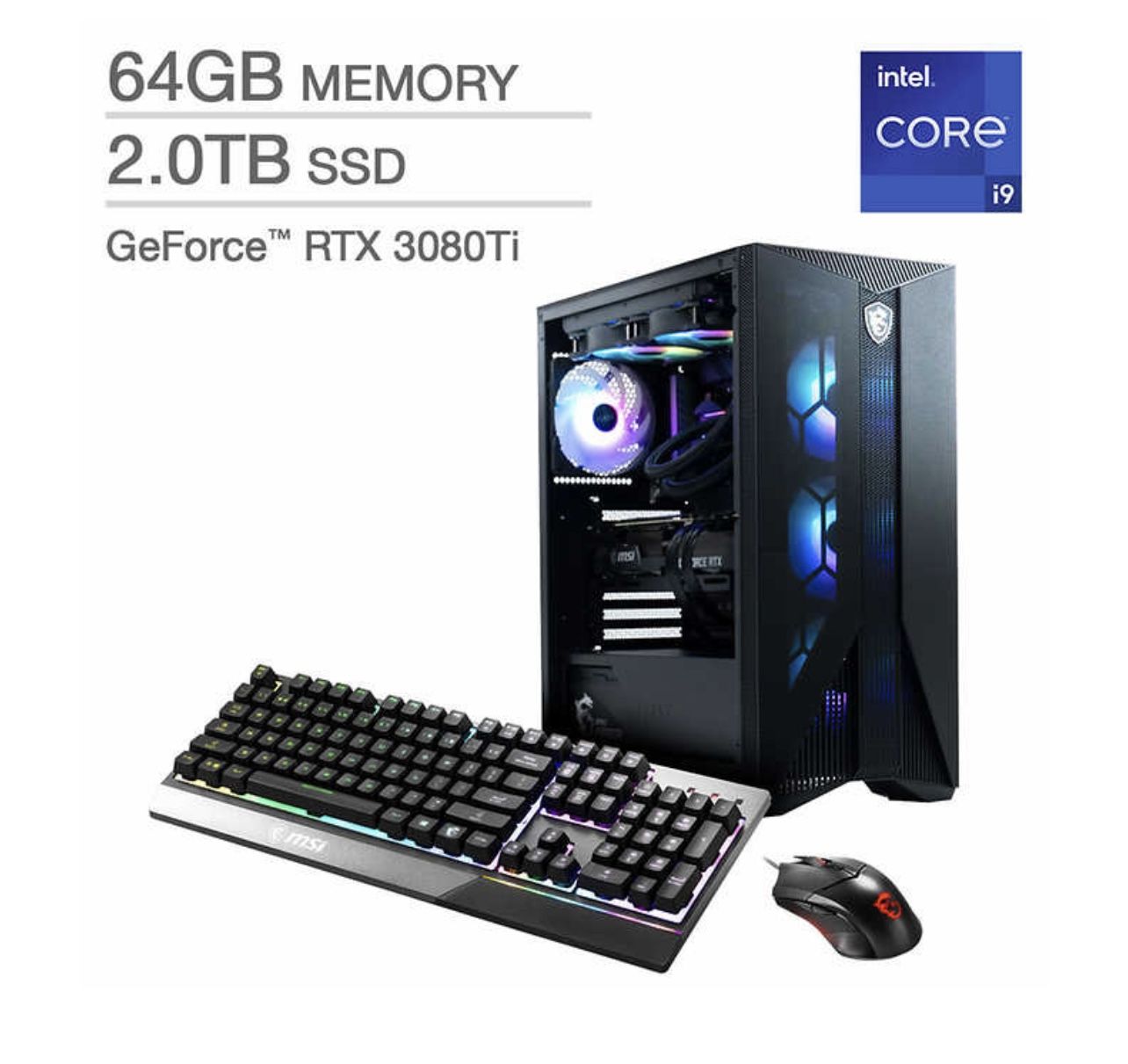 MSI AEGIS 12TF Gaming Desktop Computer