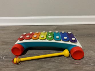 Fisher-Price Toddler Pull Toy, Classic Xylophone Pretend Musical Instrument