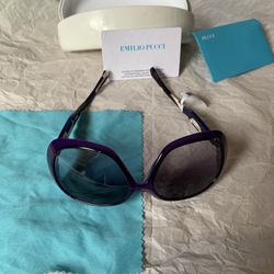 New Emilio Pucci Sunglasses With Verification Card 