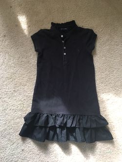 EUC black Ralph Lauren dress size 5