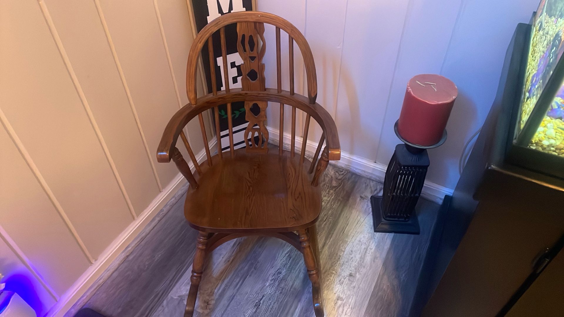 Kids Wooden Rocking Chair 