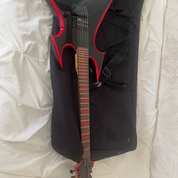 BC Rich guitar with case