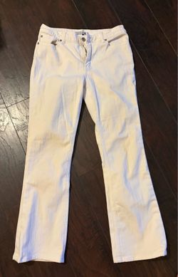 Chico’s Platinum white jeans size 1