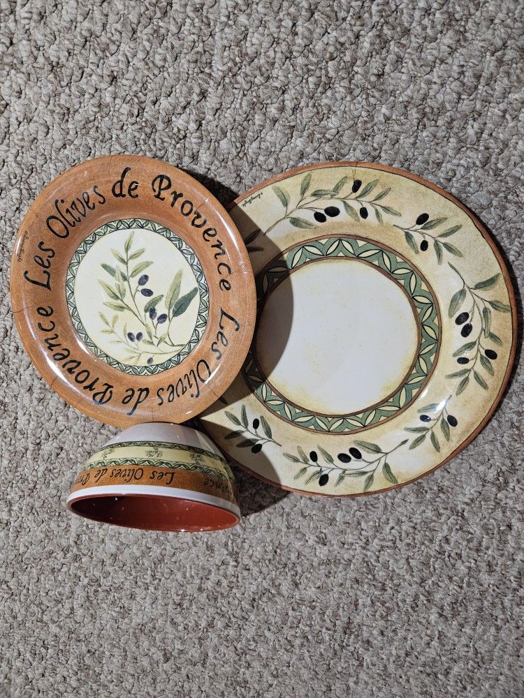 Plates & Bowl