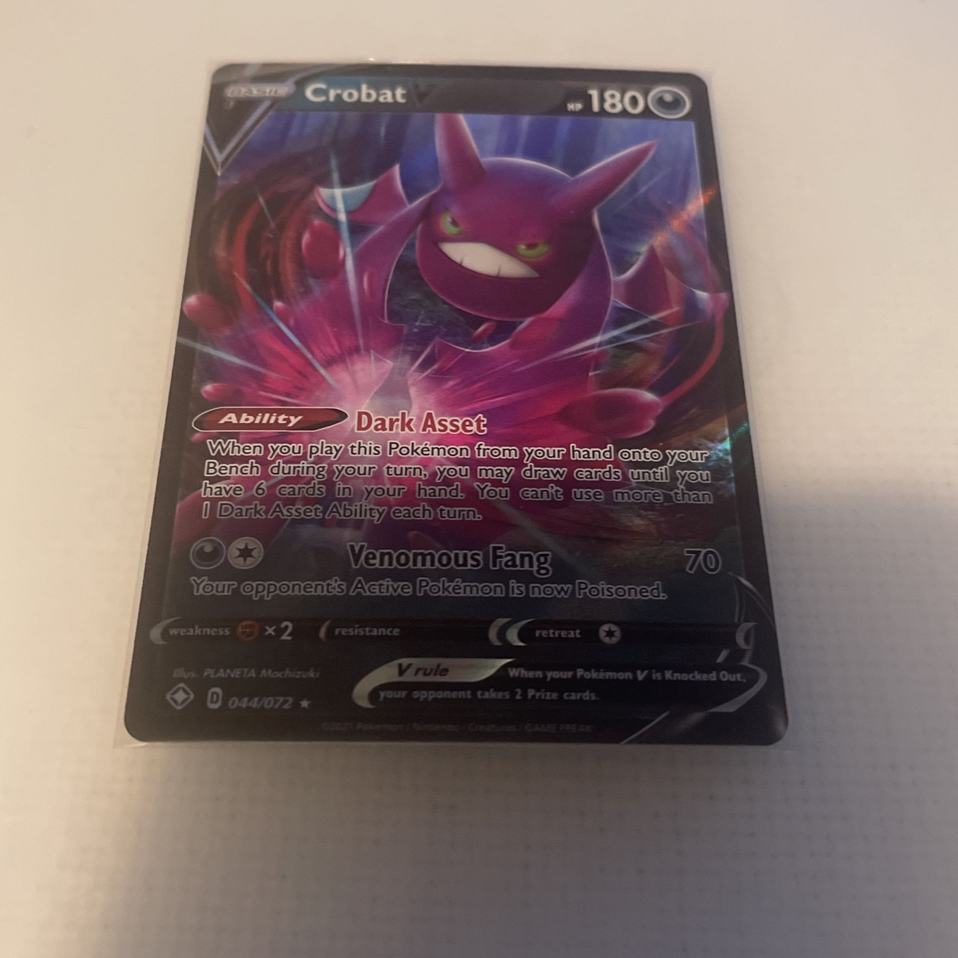 Pokémon Crobat V 44/72