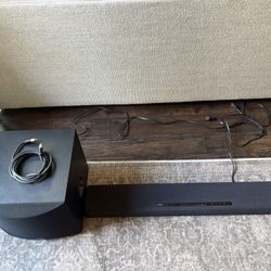 Yamaha Soundbar With Subwoofer 