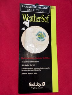 Golf Glove New Rt Men’s Medium