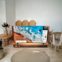 HD294 50” LG smart 4k led Uhd tv Floor Model Display 