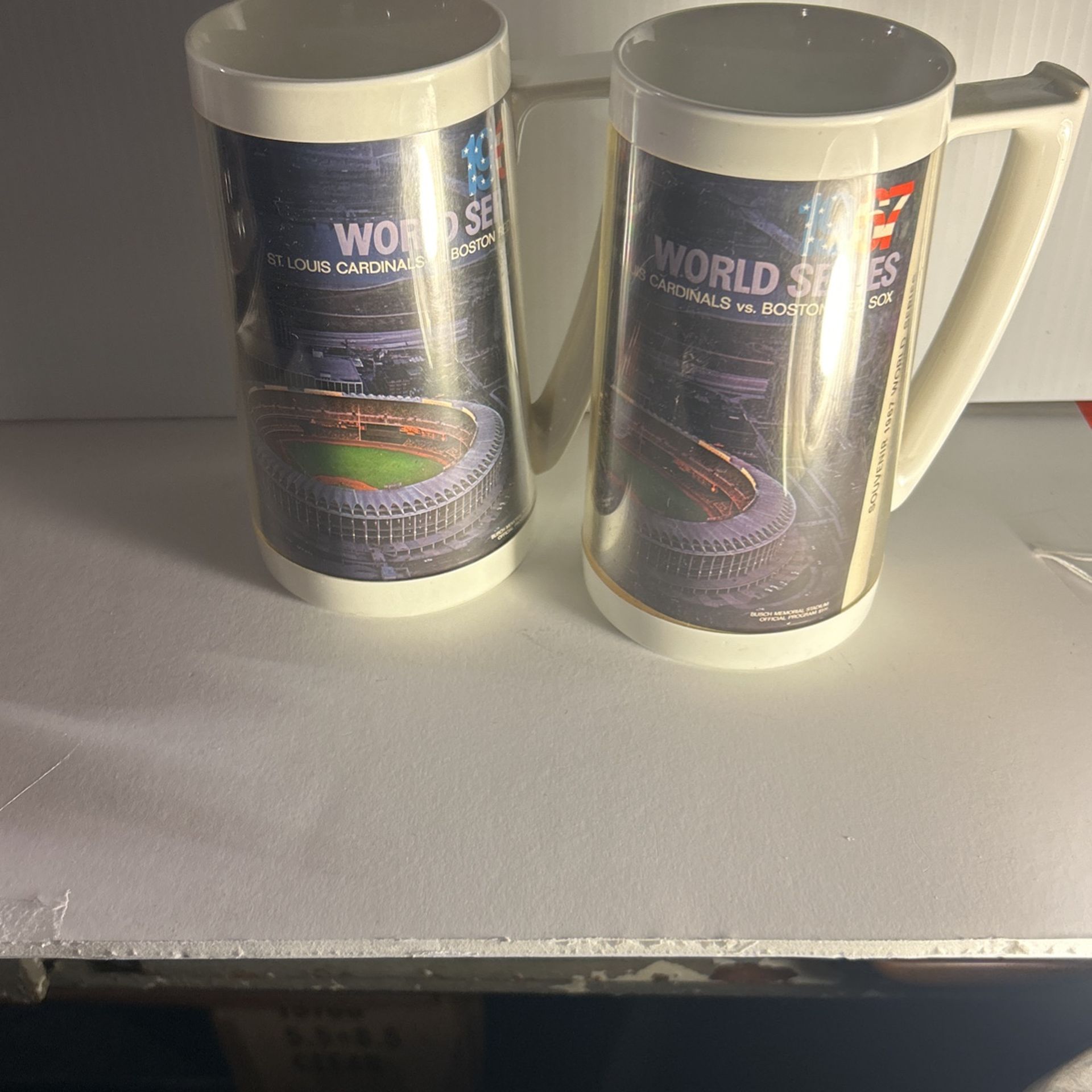 St. Louis Cardinals 1967 World Series mugs