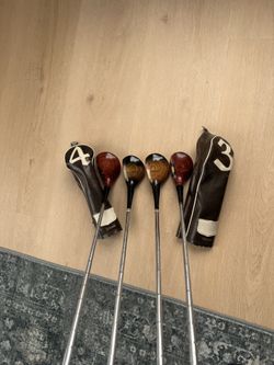 Vintage Sam Snead Wilson Golf Clubs Woods