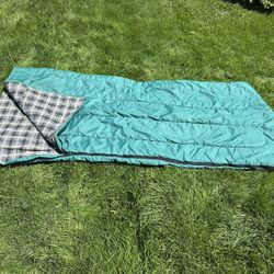 LL Bean Adults  Flannel Lined Sleeping Bag