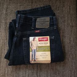 Wrangler Regular Fit Jeans 34x32