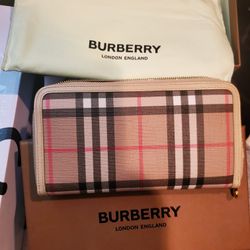 Authentic Burberry Wallet 